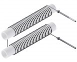 Open wire heating elements (ceramic, mica)